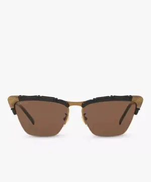 Gucci GG0660S 001 Cat's Eye Sunglasses-20239368