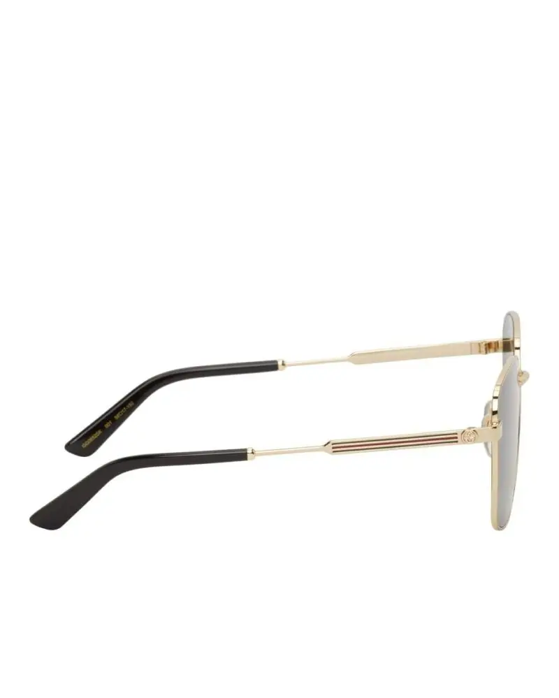 Gucci Gold GG0852SK Sunglasses. Green - Image 3