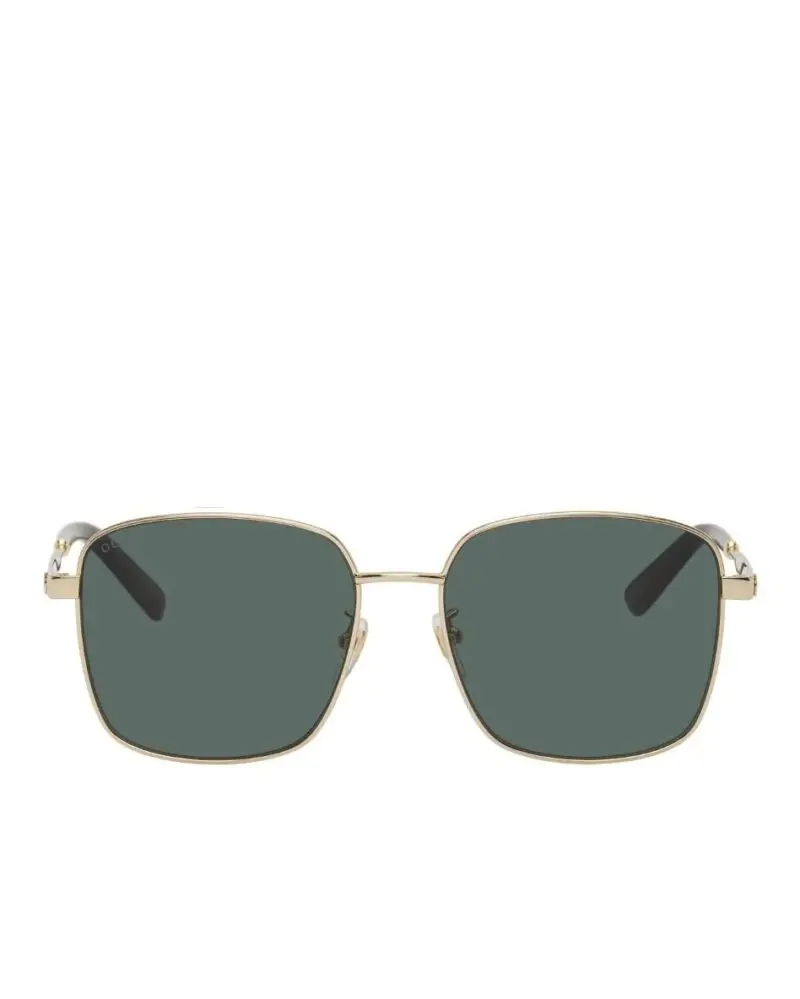 Gucci Gold GG0852SK Sunglasses. Green-20256745