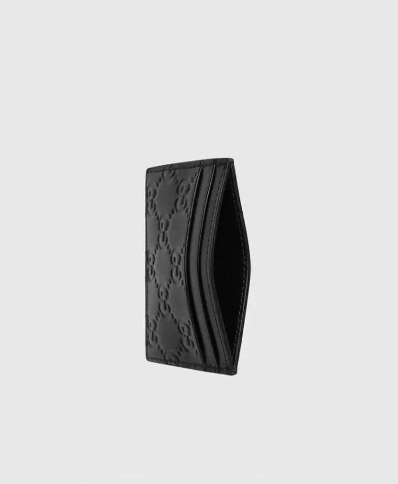 Gucci Signature Leather Card Case - Image 2