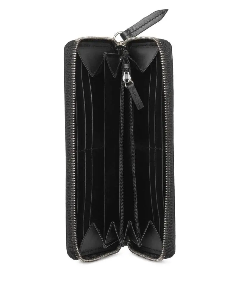 Gucci Tiger Print GG Supreme Zip Around Wallet - Image 2
