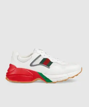 Gucci White Rhyton Sneaker-20256008