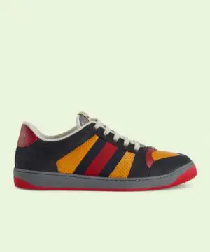 Gucci Women's Black Suede Lovelight Screener Sneaker-20238960