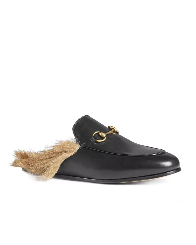 Gucci Women's Princetown Apron Toe Mules - Image 3
