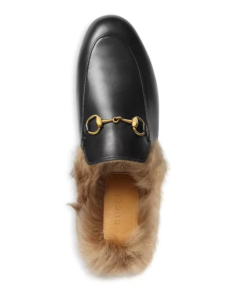 Gucci Women's Princetown Apron Toe Mules - Image 6