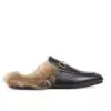 Nero Leather/Natural