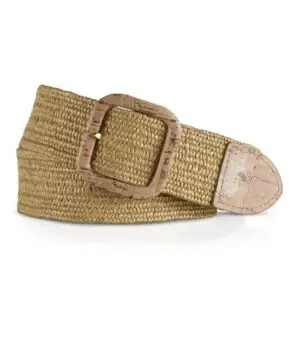 Lauren Ralph Lauren Belt - Stretch Straw Safari-20225832