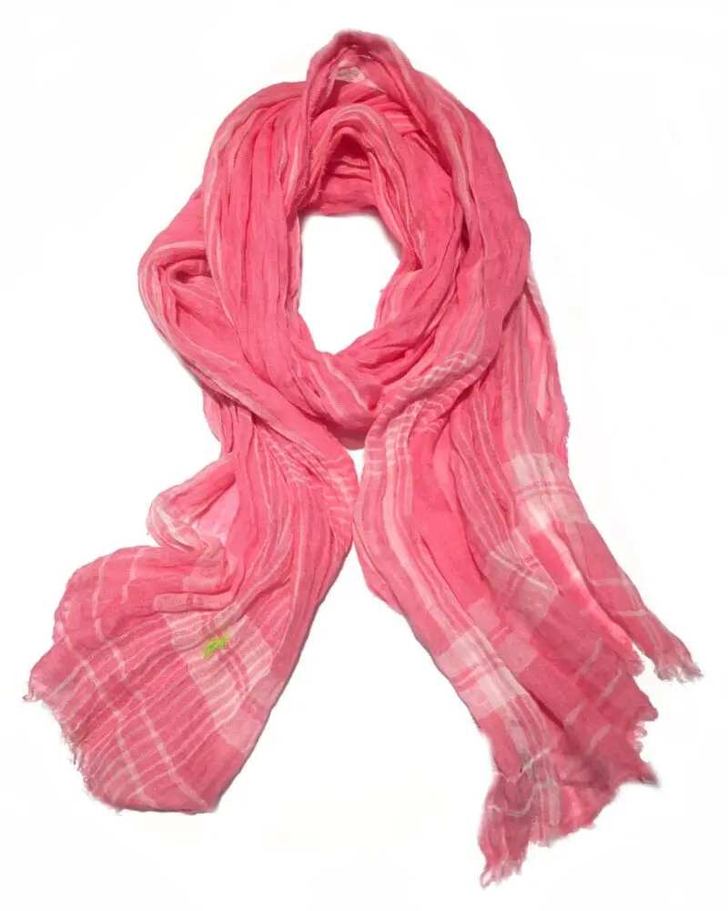Lauren Ralph Lauren Leaf-Print Check Scarf-20225380
