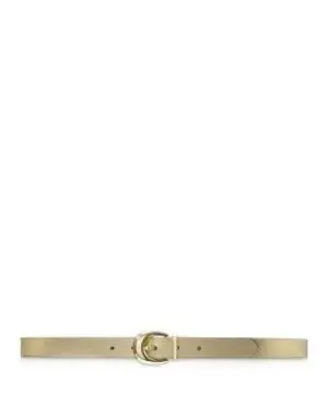 Lauren Ralph Lauren Saffiano and Smooth Reversible Gold Rushblack-20229623
