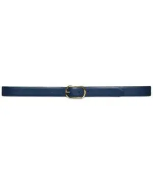 Lauren Ralph Lauren Whitby Leather Centerbar Belt Silver Mink-20229596