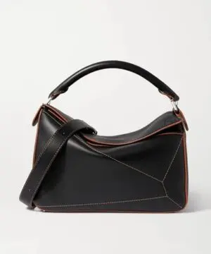 Loewe Large Black Puzzle Edge Bag-20238907