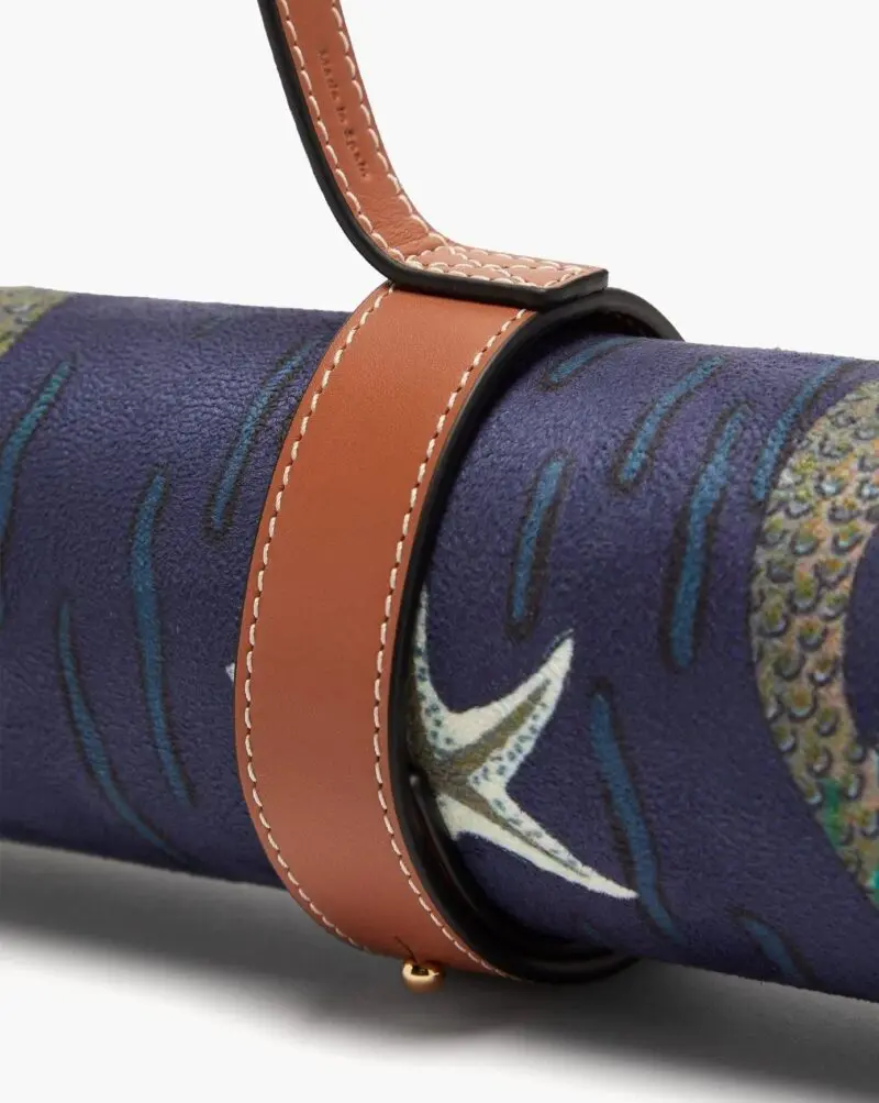 Loewe + Paula's Ibiza Microfibre Yoga Mat and Leather Carrying Strap - Image 6
