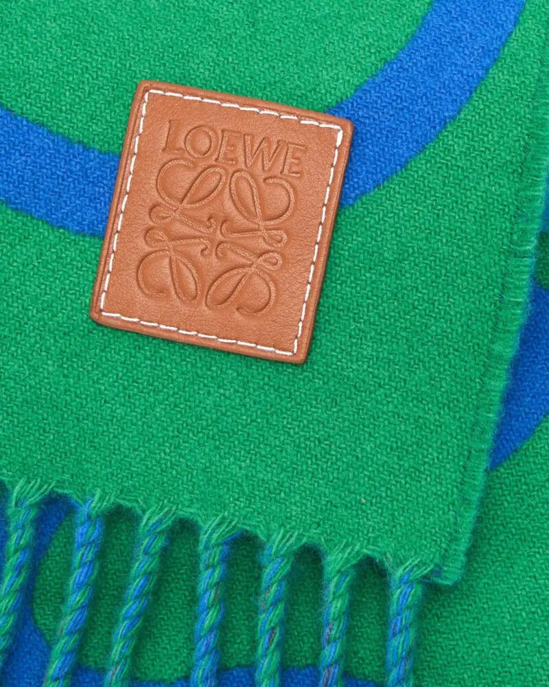 Loewe Scarf In Wool And Cashmere - Image 3