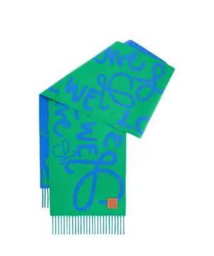 Loewe Scarf In Wool And Cashmere-20238315