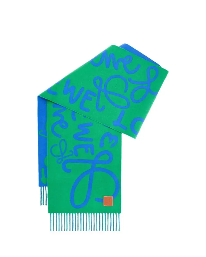 Loewe Scarf In Wool And Cashmere-20238315