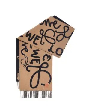 Loewe Scarf In Wool And Cashmere-20238318