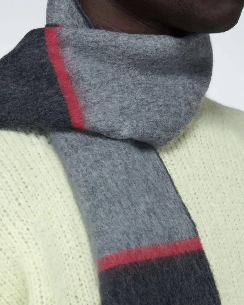 Loewe Window Wool And Cashmere Scarf - Image 5