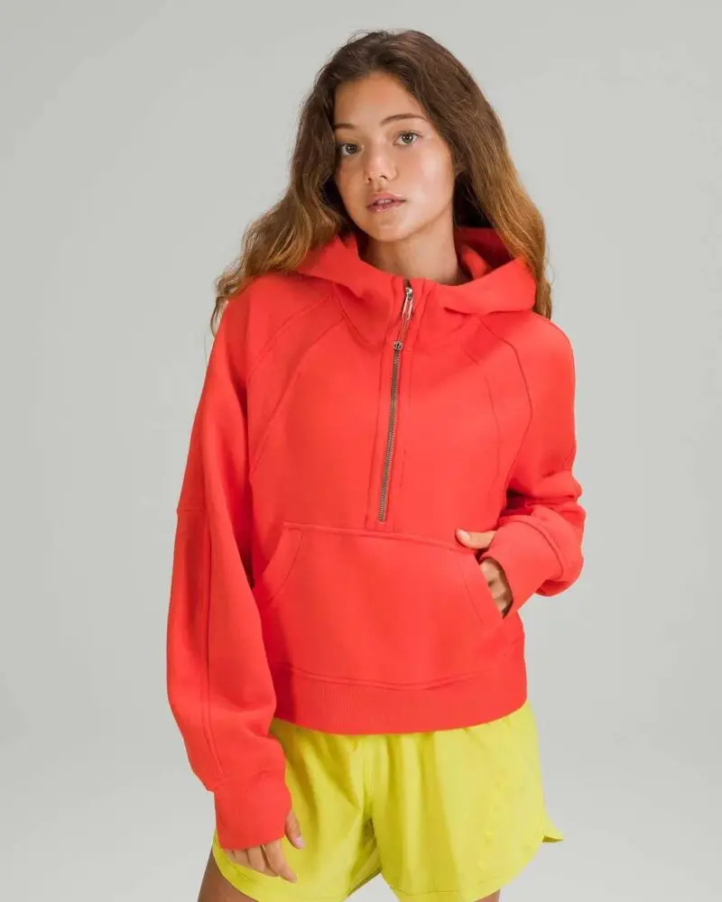 Lululemon Scuba Oversized 1/2 Zip Hoodie-20238263