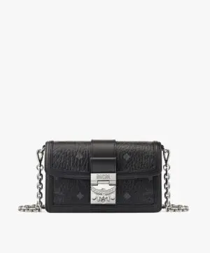 MCM Gretl Black Crossbody in Visetos-20251614