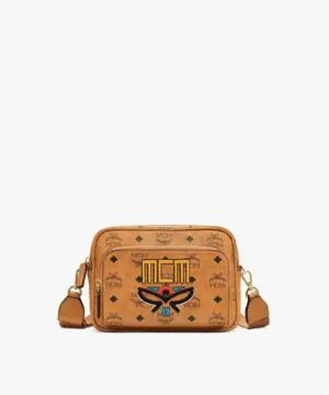 MCM Men's Klassik Geo Laurel Small Crossbody-20251606