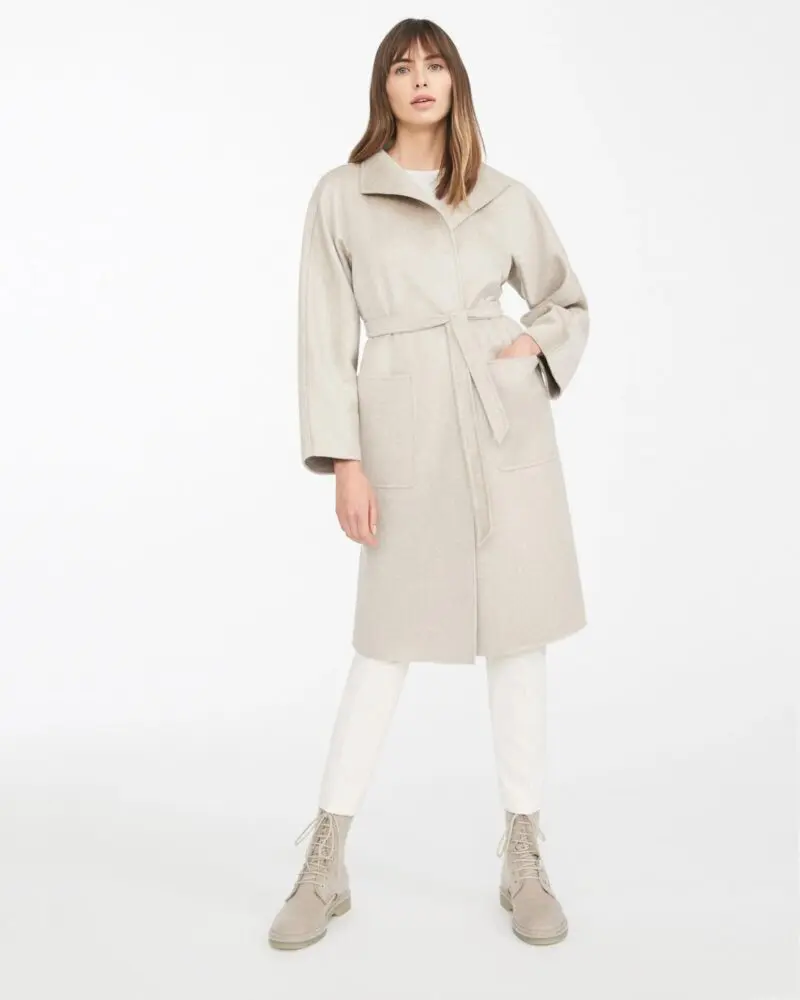 Max Mara Cashmere Coat, Beige-20246360