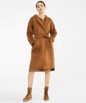 Max Mara Cashmere Coat, Tobacco-20246367