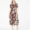 Max Mara Cresta Floral Belted Dress-20257608