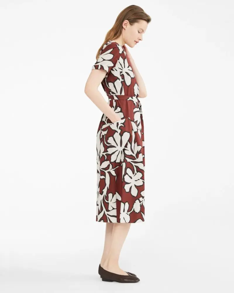Max Mara Cresta Floral Belted Dress - Image 3