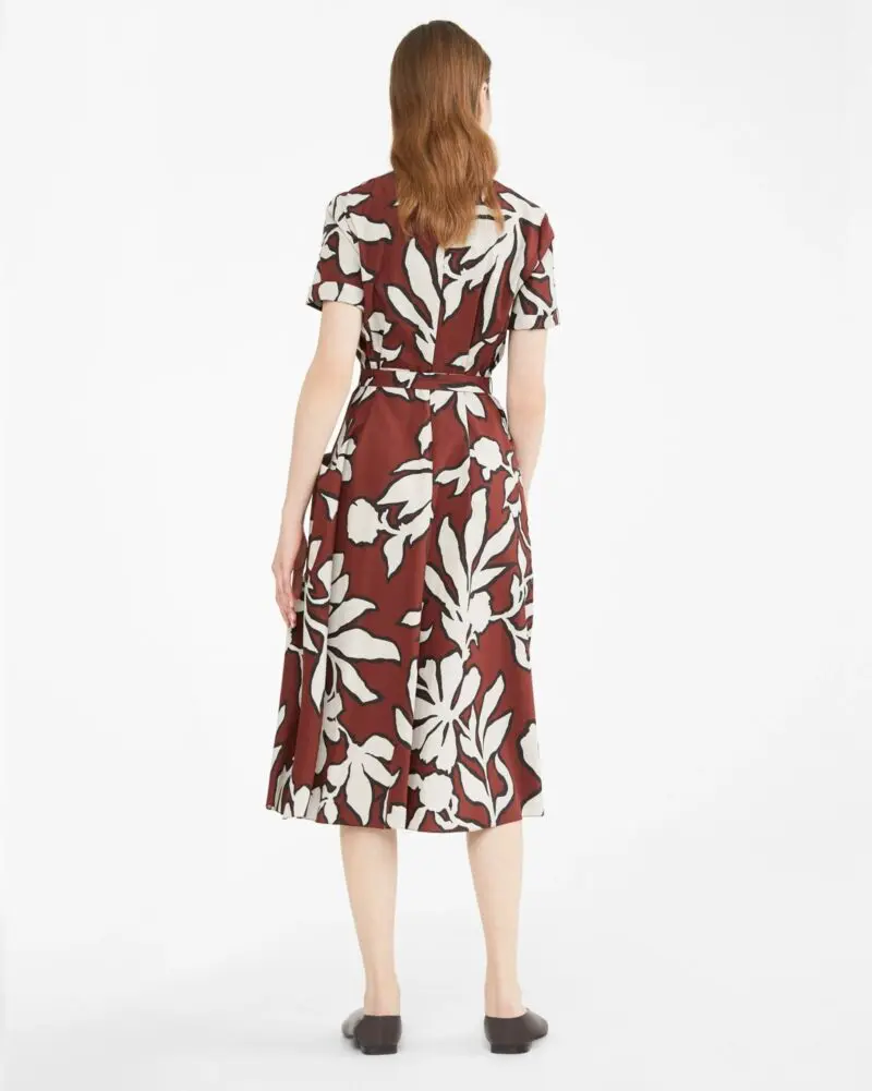 Max Mara Cresta Floral Belted Dress - Image 4