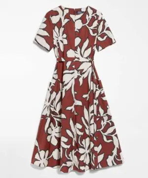 Max Mara Cresta Floral Belted Dress-20257613