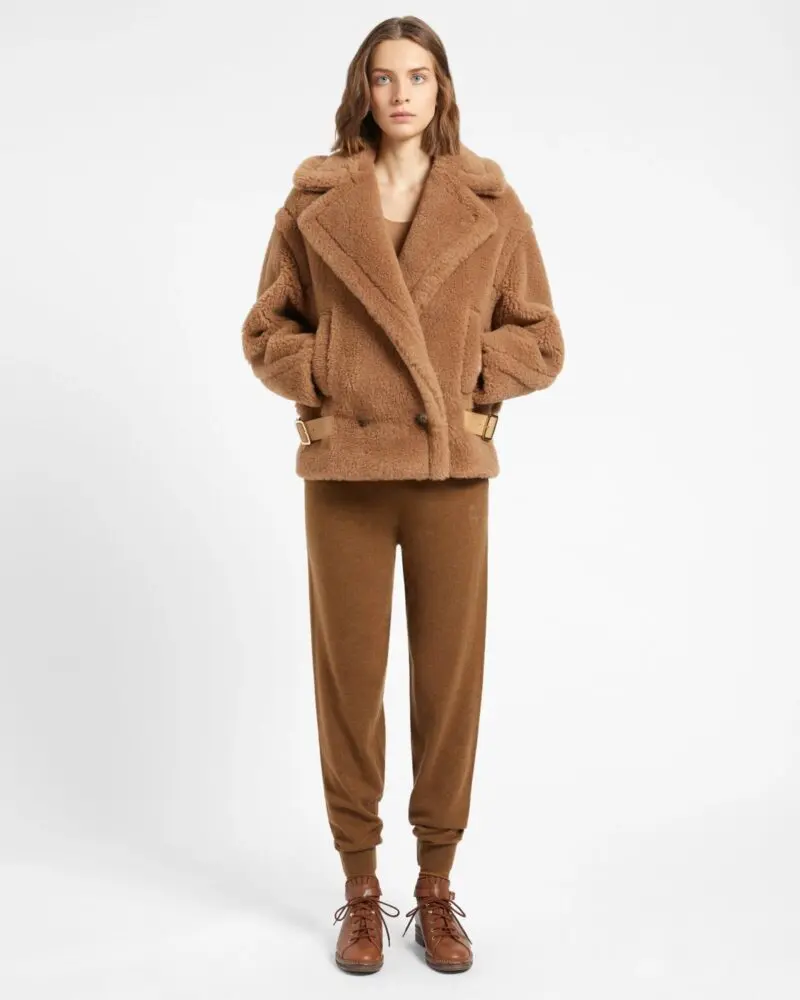 Max Mara Kiota Camel Hair And Silk Jacket - Image 3