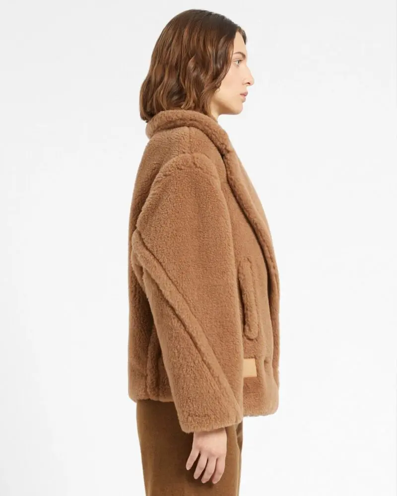 Max Mara Kiota Camel Hair And Silk Jacket - Image 4