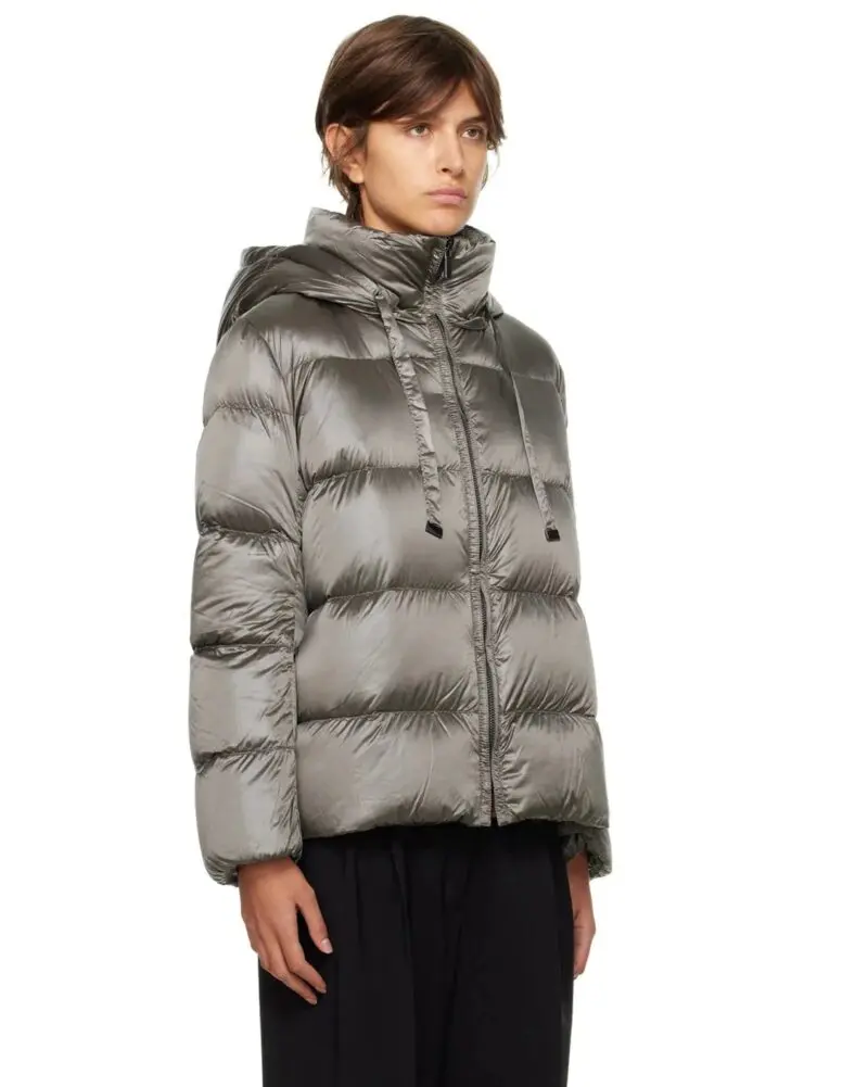 Max Mara Med Gray The Cube Spaces Down Jacket - Image 2