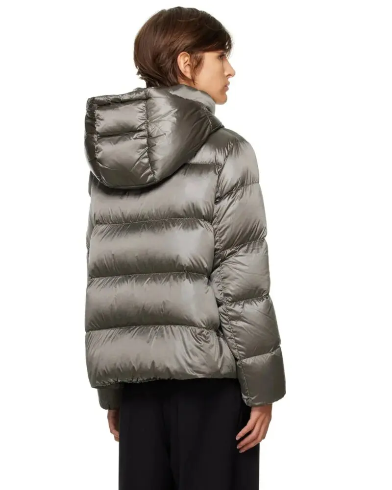 Max Mara Med Gray The Cube Spaces Down Jacket - Image 3