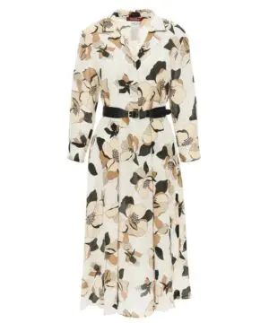 Max Mara Studio Floral Print Midi Dress-20253888