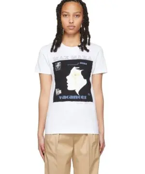 Max Mara White Zefir 'Vacances' T-Shirt-20242537