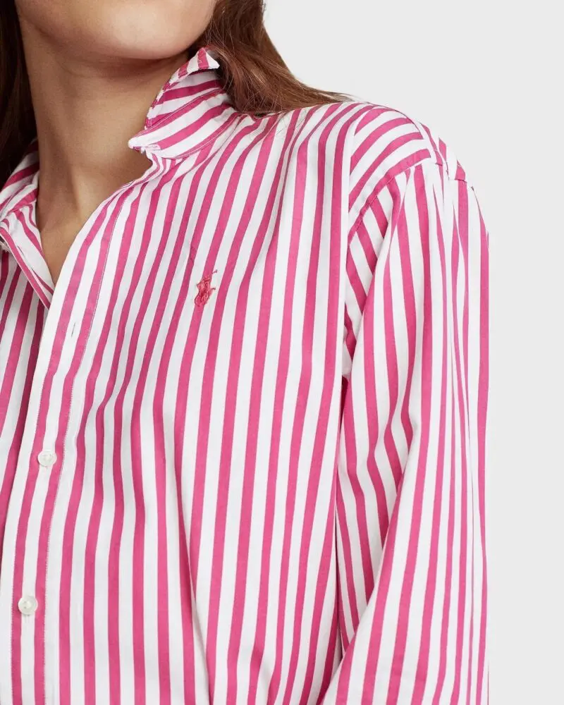 Polo Ralph Lauren Belted Striped Shirt Dress - Image 3