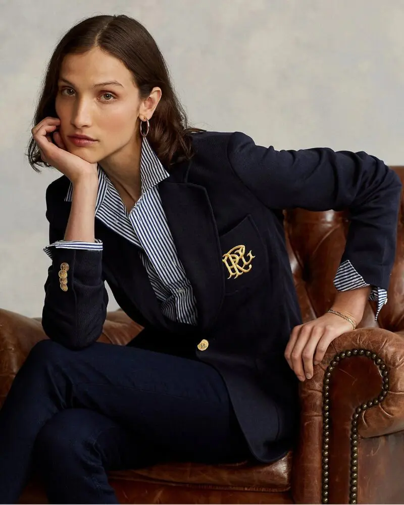 Polo Ralph Lauren Double-Knit Jacquard Blazer - Image 2