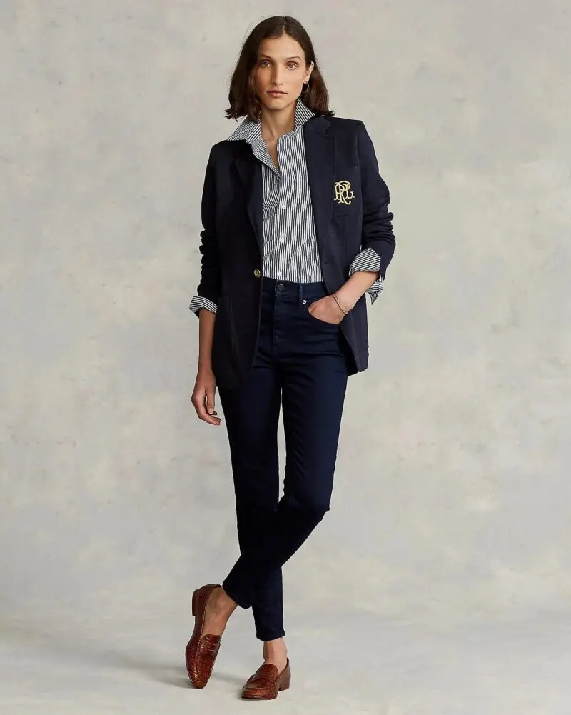 Polo Ralph Lauren Double-Knit Jacquard Blazer - Image 4