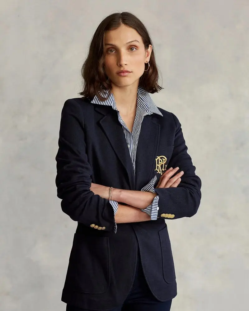Polo Ralph Lauren Double-Knit Jacquard Blazer-20239942