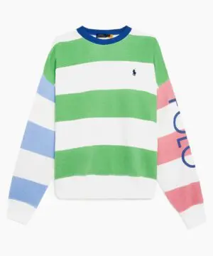 Polo Ralph Lauren Striped Fleece Sweatshirt-20239122