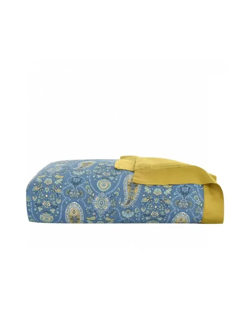 Ralph Lauren Home Paisley Series Cool Comforter In Soft Blue Multi-20241688