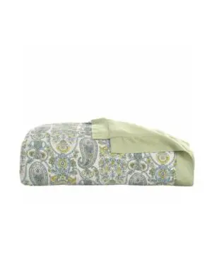 Ralph Lauren Home Paisley Series Cool Comforter In Soft Green Multi-20241693
