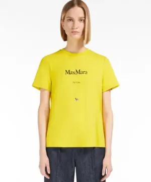 S' Max Mara Giga Logo Print T-Shirt-20240515