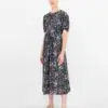 S Max Mara Silk Crepe de Chine Dress-20253959