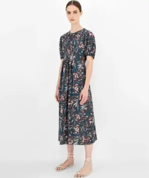 S Max Mara Silk Crepe de Chine Dress-20253959