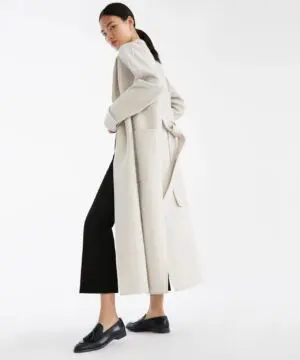 S Max Mara Stretch Cotton-Blend Trousers-20238019