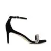Stuart Weitzman Nudistcurve 75 Crystal Ankle Strap Sandals-20242315