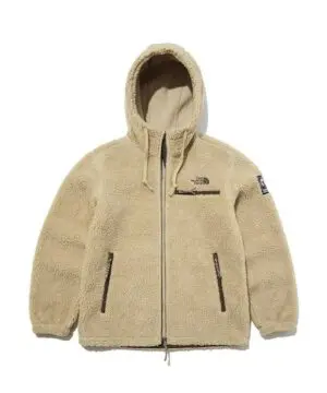 The North Face Kids "Save the Earth" Fleece Hoodie In Camel-20238292
