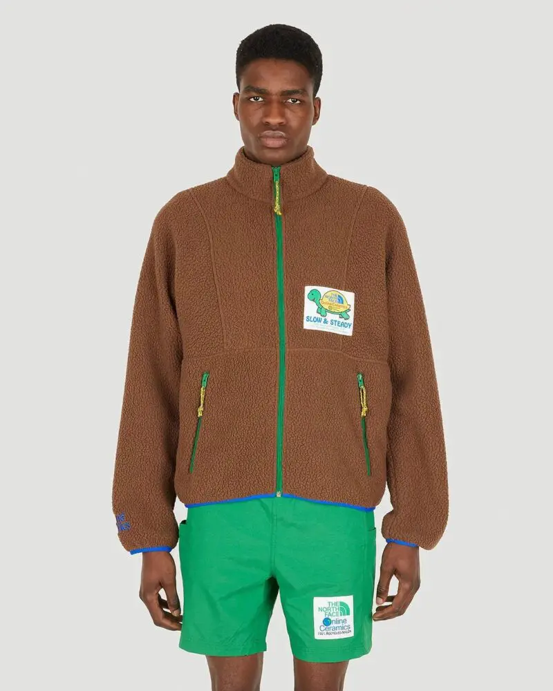 The North Face X Online Ceramics Sherpa Attitude Fz Jacket - Image 2